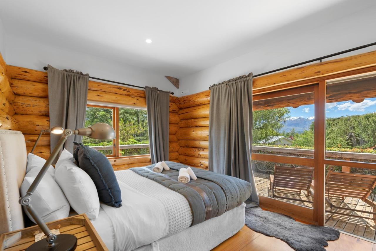 The Log House Villa Wanaka Eksteriør billede